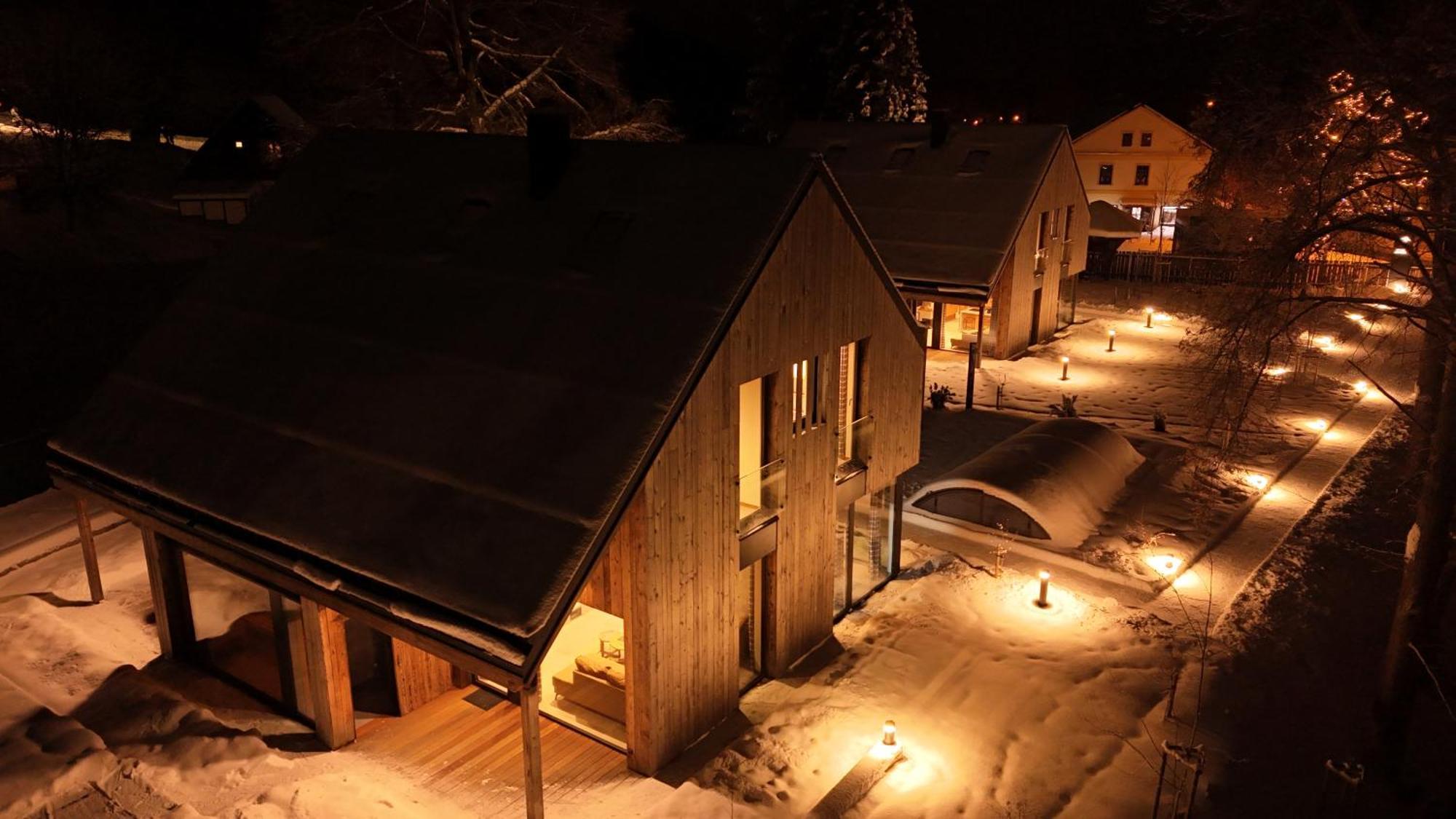 Villa Rezidence Za Vodou - Vazka Černý Důl Exterior foto